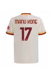 AS Roma Manu Kone #17 Fotballdrakt Borte Klær 2026-27 Korte ermer